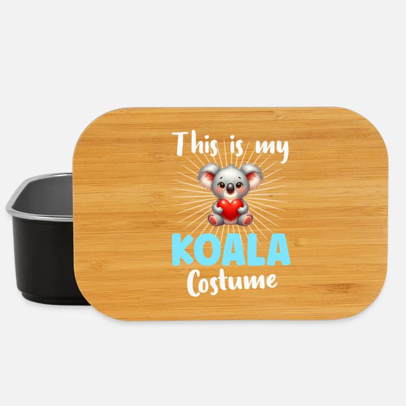 Koala Koala Ours - Boîte à goûter - noir