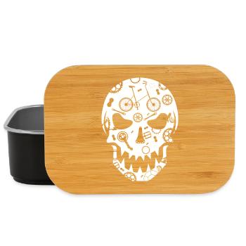Klapprad Skull gothic T-Shirt Fashion Hoodie - Lunch Box - Schwarz - Vorne