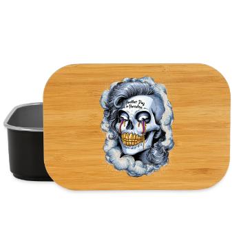 Another Day in Paradise - Skeletal Skull - Lunch Box - black - Front