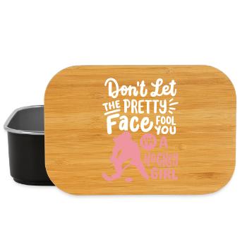 Eishockey Eishockeyspielerin - Lunch Box - Schwarz - Vorne