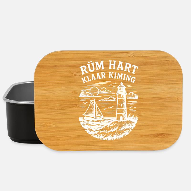 Rüm Hart - Clear Kiming - white - Lunch Box - black