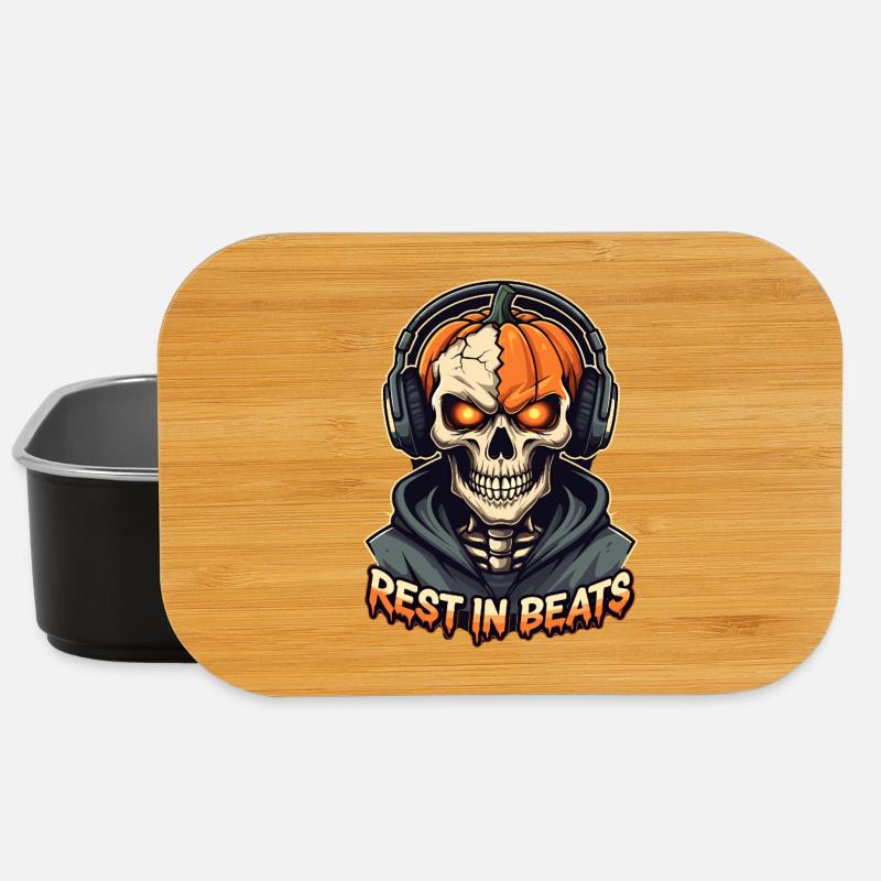Rest in Beats Skull Kapuzenpullover - Lunch Box - Schwarz