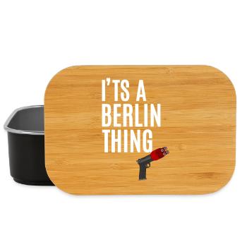 Berlin Thing Silvester - Lunch Box - Schwarz - Vorne