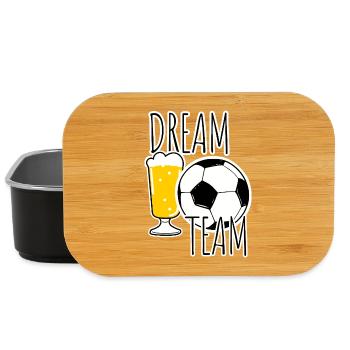 Dream Team! for all sports and beer fans! - Lunch Box - black - Front