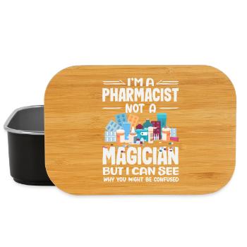Apotheker Pharmazeutisch-technischer - Lunch Box - Schwarz - Vorne