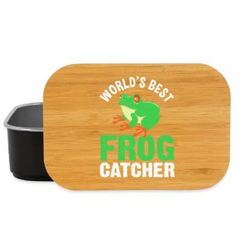Tree Frog Frog - Lunch Box - black - Front