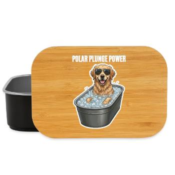 Eisbaden Hund Polar - Lunch Box - Schwarz - Vorne