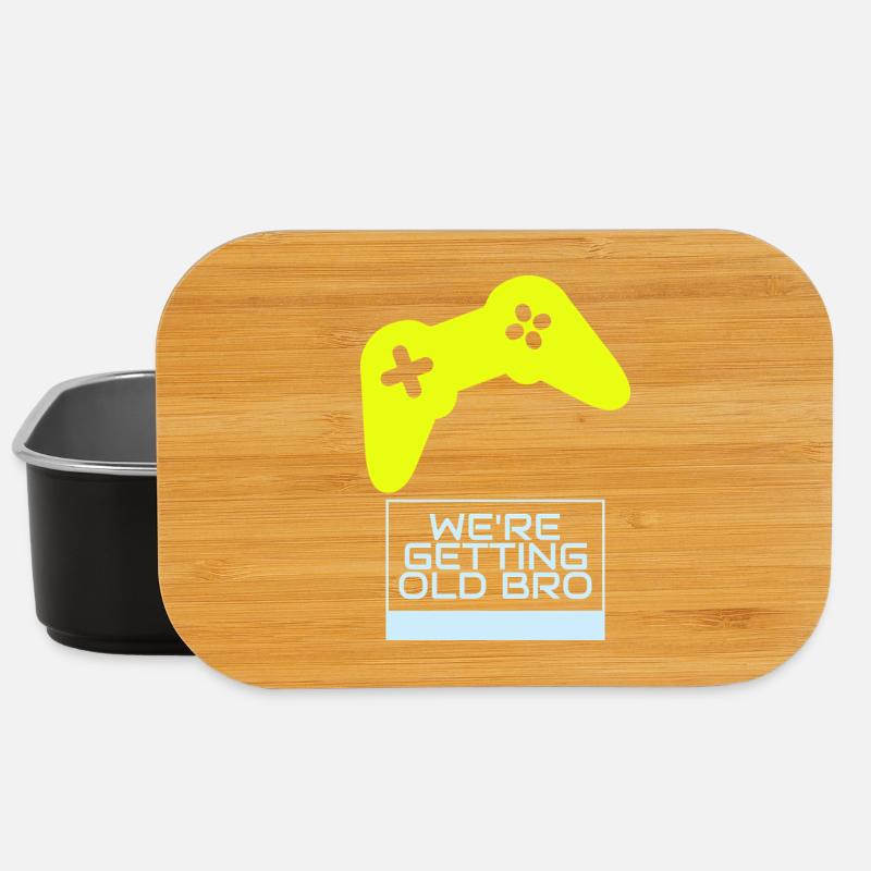 Gamer-Nostalgie: Wir werden älter - Lunch Box - Schwarz
