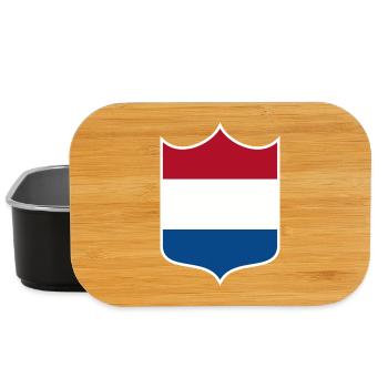 Niederlande - Lunch Box - Schwarz - Vorne