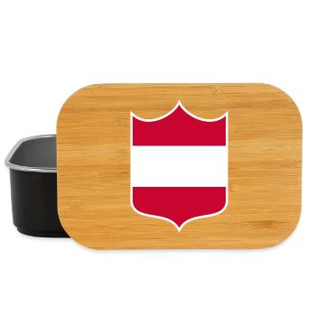 Austria - Lunch Box - black - Front