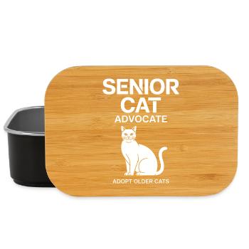 Défenseur principal des chats - Boîte à goûter - noir - Devant