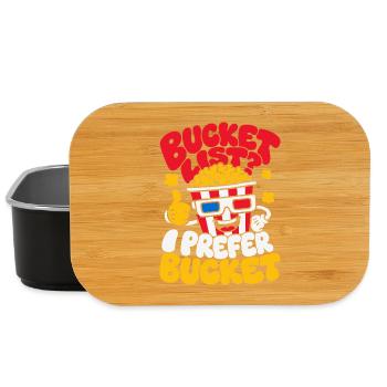 May The Popcorn Be With You - Lunch Box - black - Front