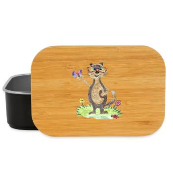 Otter Max - Lunch Box - black - Front