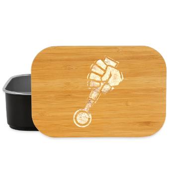 Empowerment Fist with Tap Handle - Lunch Box - black - Front