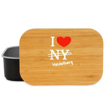I love Heidelberg - I love Heidelberg - Lunch Box - black - Front
