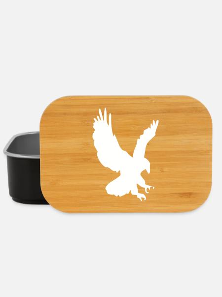 Adler im Sturzflug - Lunch Box - Schwarz