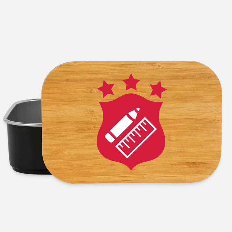 Lehrer - Schule - Lunch Box - Schwarz