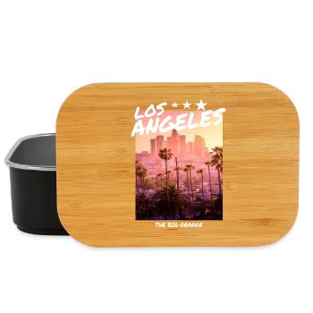 los Angeles - Lunch Box - black - Front