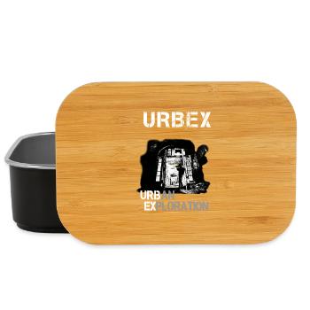 Black and White Urban Exploration - Lunch Box - black - Front