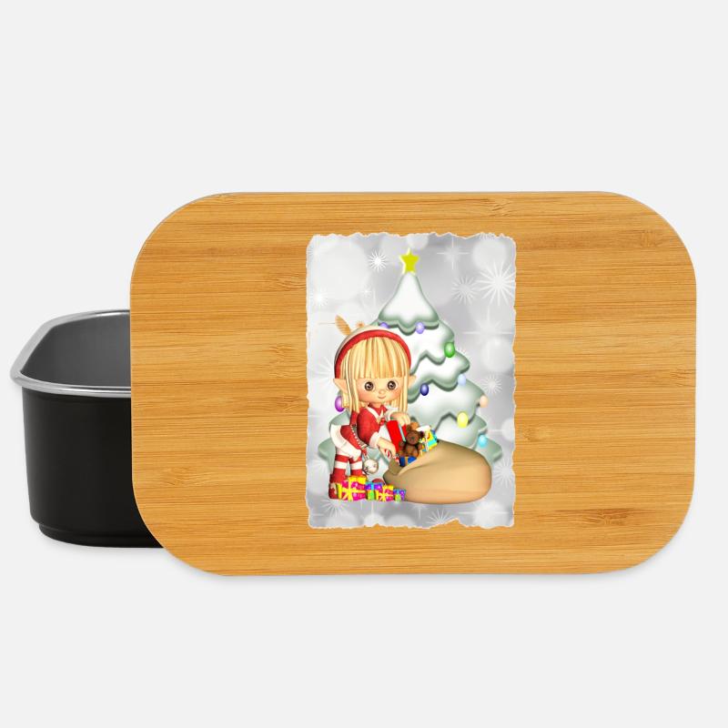 Gifts Elf - Lunch Box - black