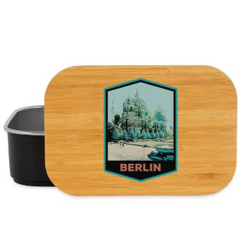 Illustration Dôme de la cathédrale de Berlin - Boîte à goûter - noir - Devant