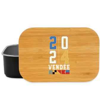 Régate autour du globe Vendée 2024 - Boîte à goûter - noir - Devant