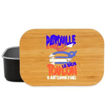 Patrouille de France Toulon 15. August - Lunch Box - Schwarz - Vorne