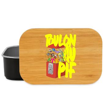 Toulon at the Pif - Lunch Box - black - Front