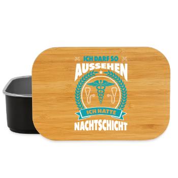 Pflegerin Geschenke Pflege Lustig Krankenpflegerin - Lunch Box - Schwarz - Vorne