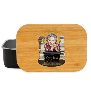 Agatha Christie - Lunch Box - black - Front