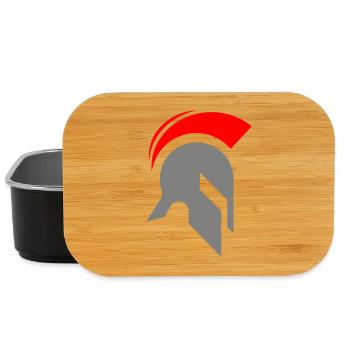 Spartan helmet - Lunch Box - black - Front