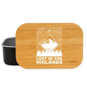 Lost In The Highlands - Lunch Box - black - Front