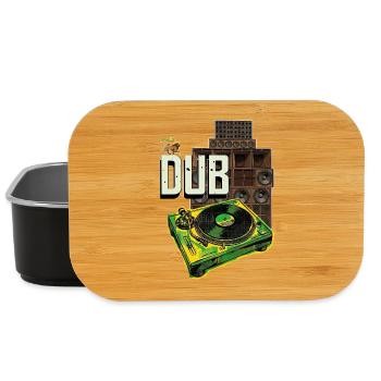 Dub Reggae Soundsystem Plattenspieler - Lunch Box - Schwarz - Vorne