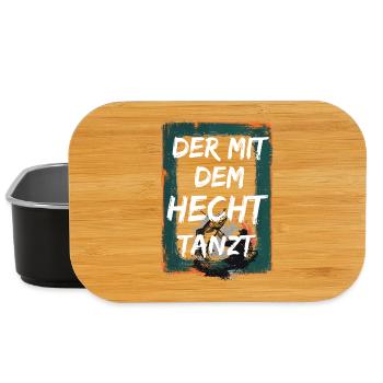 Der mit dem Hecht tanzt - Lunch Box - Schwarz - Vorne