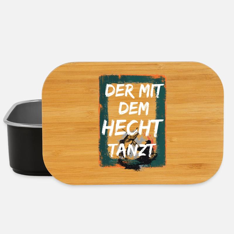Der mit dem Hecht tanzt - Lunch Box - Schwarz