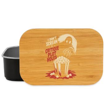 Critique Plot Holes Horror - Lunch Box - Schwarz - Vorne