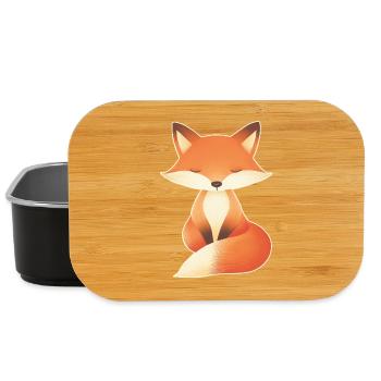 Fox - Lunch Box - black - Front