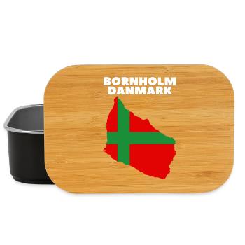 Bornholm Danmark - Lunch Box - Schwarz - Vorne