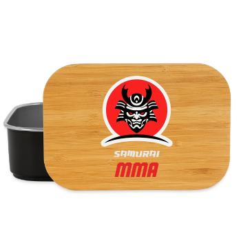 Samurai Warrior MMA Fighter  - Lunch Box - black - Front