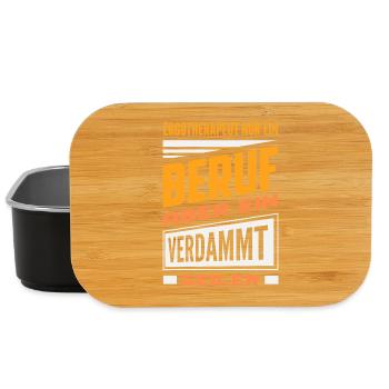 Ergotherapeut Beruf Geiler - Lunch Box - Schwarz - Vorne