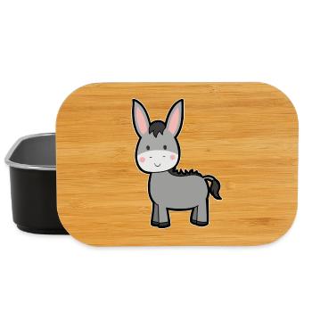Esel - Lunch Box - Schwarz - Vorne