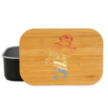 Fireman - Lunch Box - black - Front