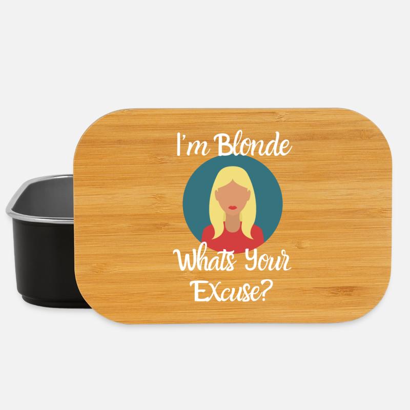 Blondes Haar - Lunch Box - Schwarz
