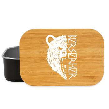Polar Bear Warrior - Lunch Box - black - Front