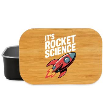 It’s Rocket Science - Lunch Box - black - Front