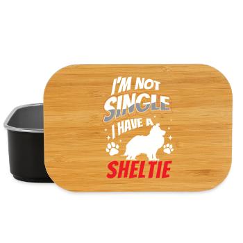 Sheltie nicht single Shetland Sheepdog - Lunch Box - Schwarz - Vorne