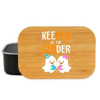 Halloween Gender Reveal - Lunch Box - Schwarz - Vorne