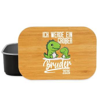 Big Brother 2026 Dino Pregnancy Baby - Lunch Box - black - Front