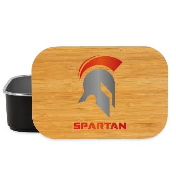 Spartan Warrior Gym - Boîte à goûter - noir - Devant