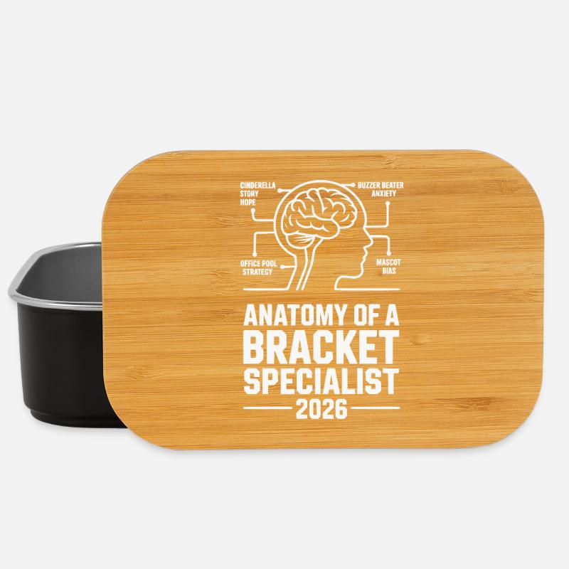 Bracket Specialist Basketball - Lunch Box - Schwarz
